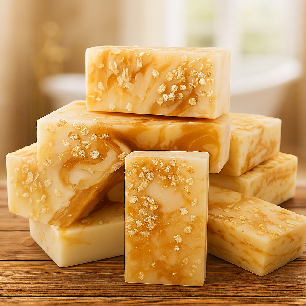Oatmeal Milk & Honey Handmade Soap