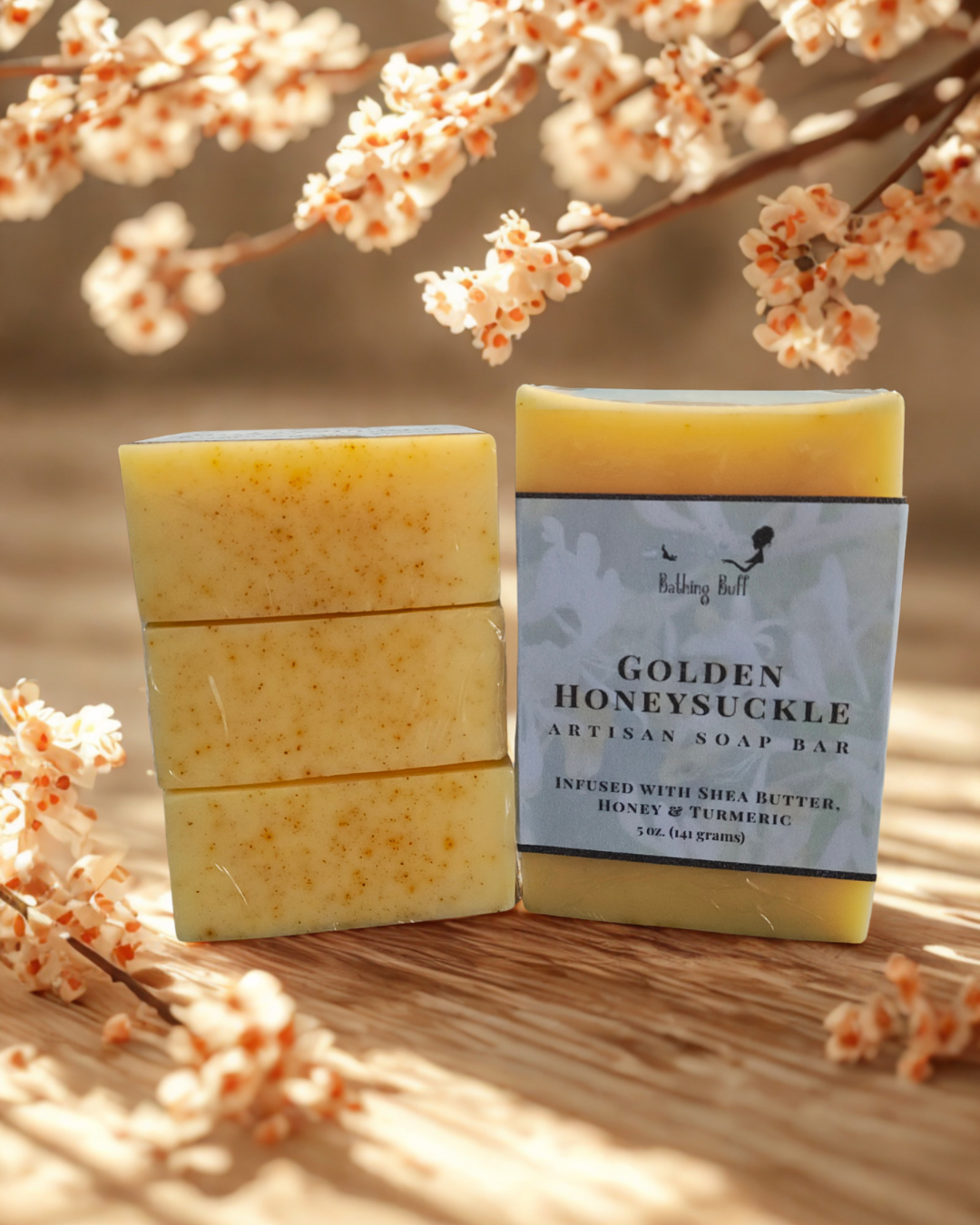 Golden Honeysuckle handmade Soap