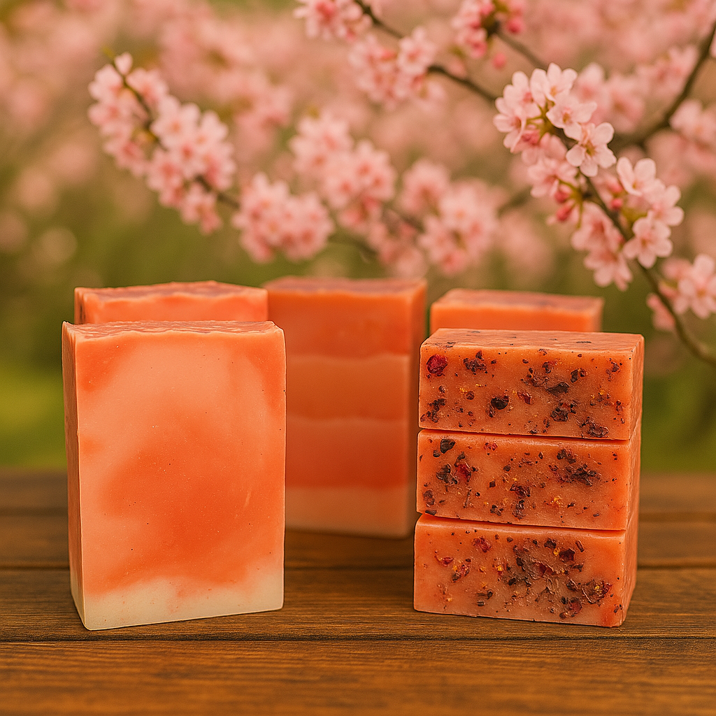 Cherry Blossom Kiss Handmade Soap
